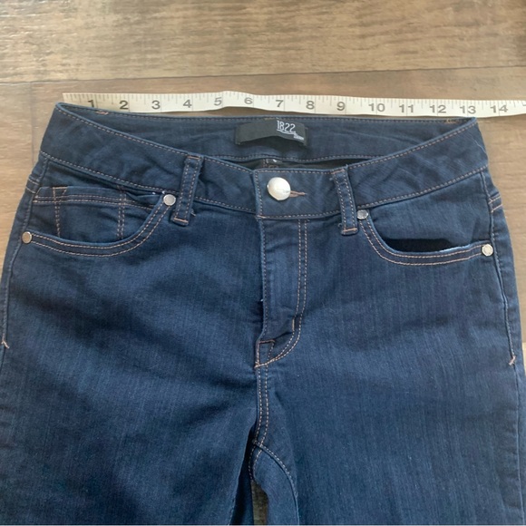 1822 denim dark wash stretch skinny - Picture 8 of 9